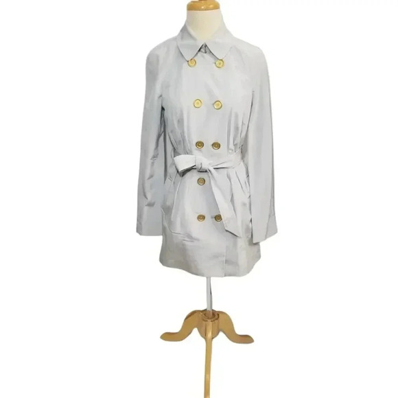 {Armani Exchange} Silver Color Trench Coat - Picture 4 of 16